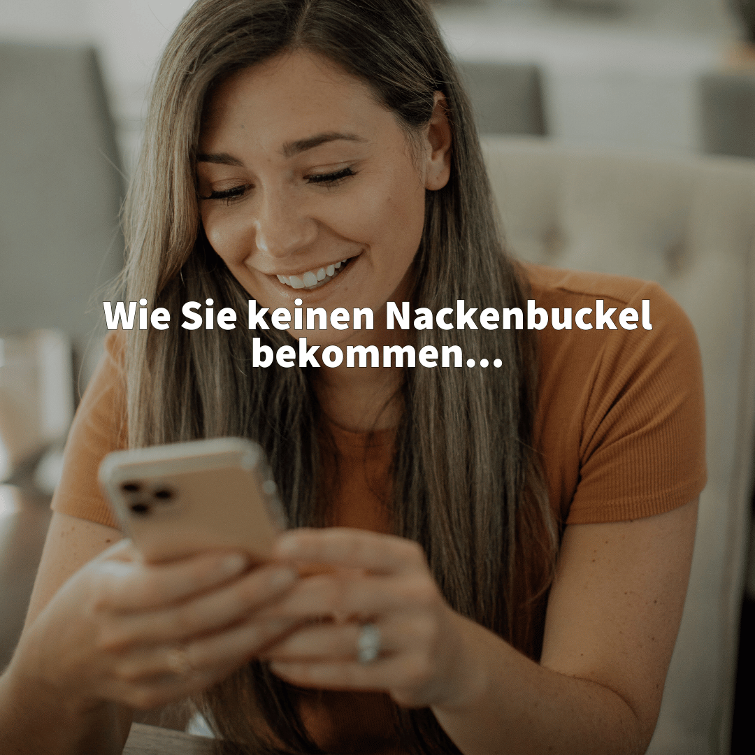 Was tun gegen Nackenbuckel?