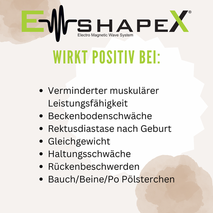 EMShape x Vorteile
