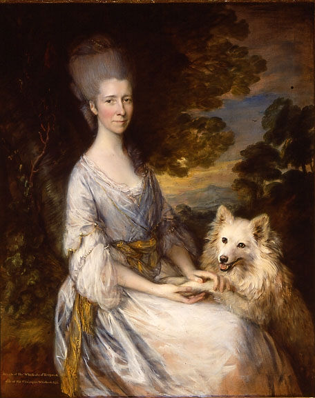 Thomas Gainsborough: "Portrait of Jane, Lady Whichcote" (1775)