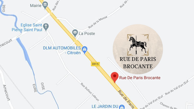 <img src="brocantemap.jpg" alt="rue de paris brocante map talmontiers">