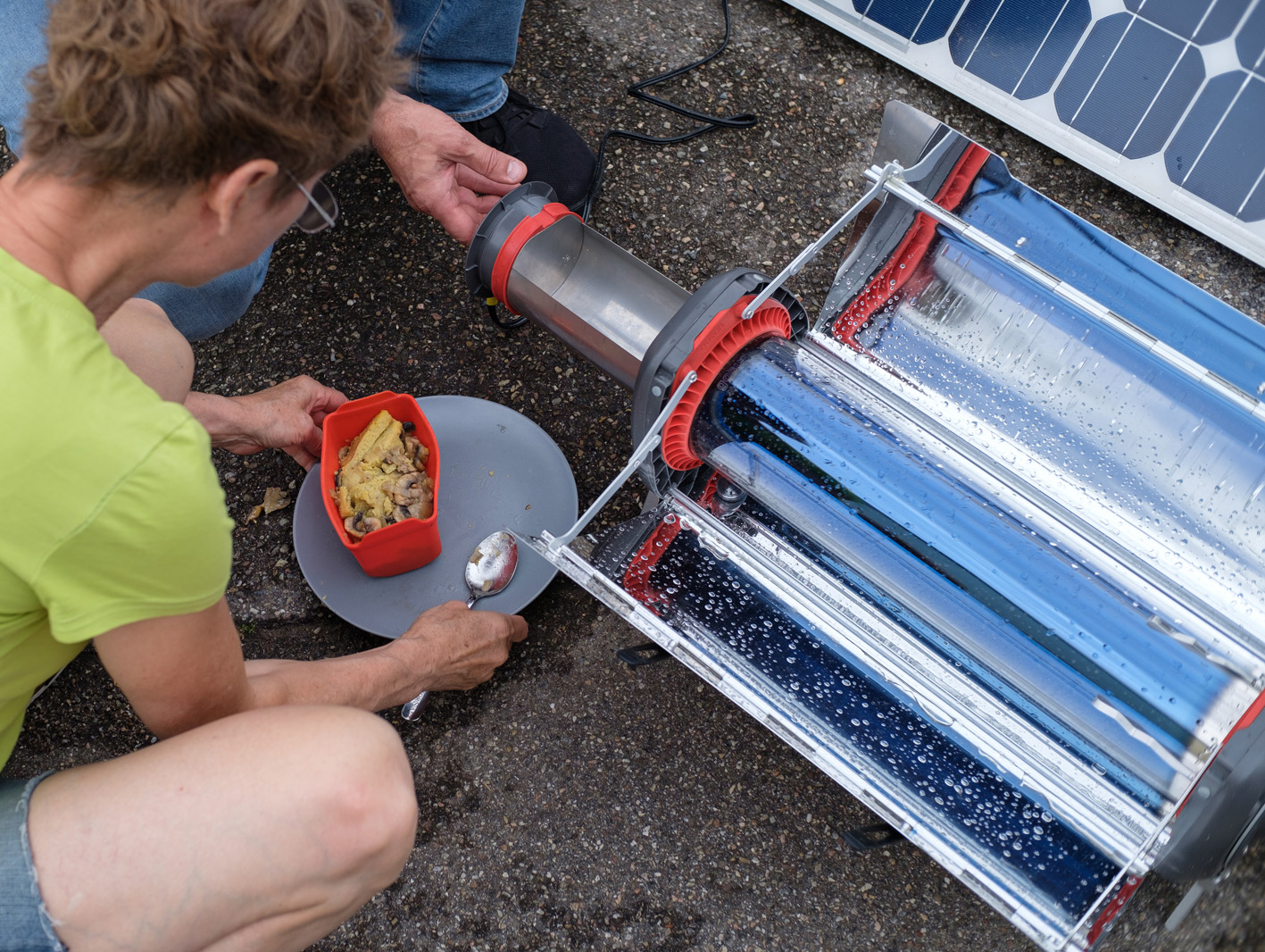 Solares Kochen