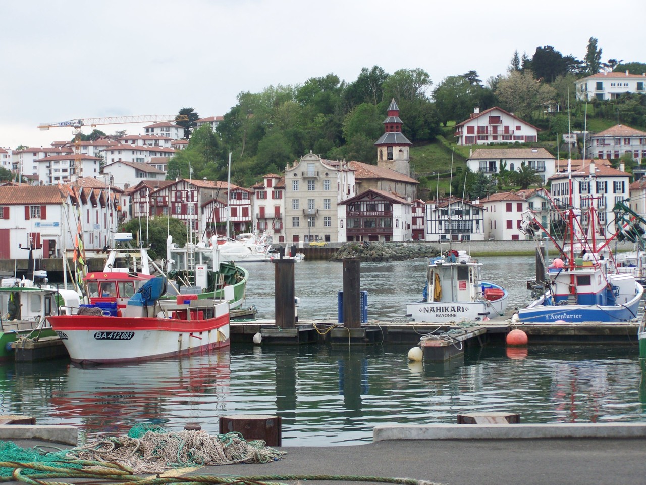 Ciboure vu de Saint Jean De Luz
