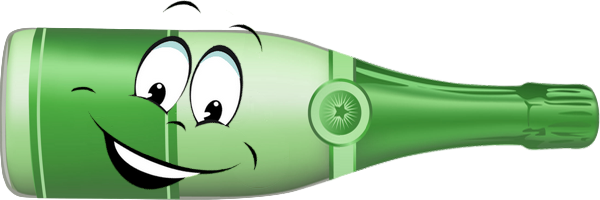 vin - boisson - alimentation - smiley émoticône émoji cartoon clipart illustration - artémotic
