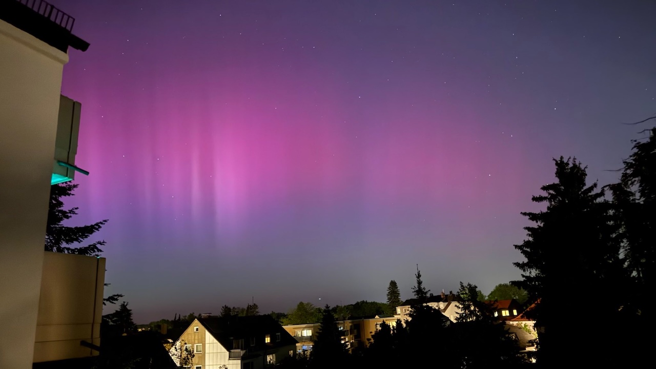 Polarlichter zum Geburtstag