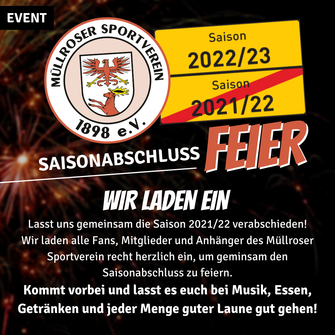 Saisonabschlussfeier, 25.06.2022