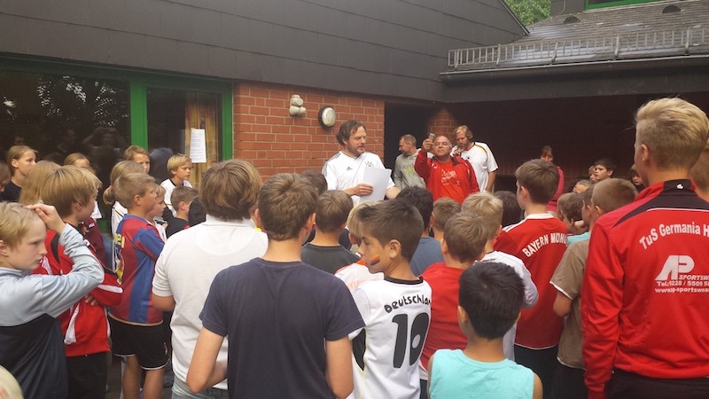 Eisenberg 2014 - Fußballferienlager des TuS Germania Hersel