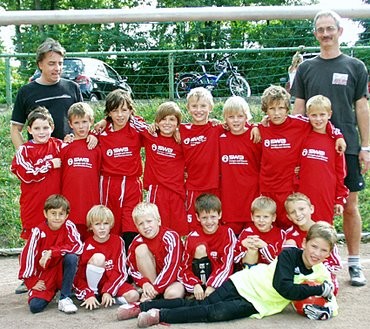 Ein starkes Team aus Hersel: Die F-Jugend des TuS Germania gründete sich nach dem Sommermärchen WM 2006.