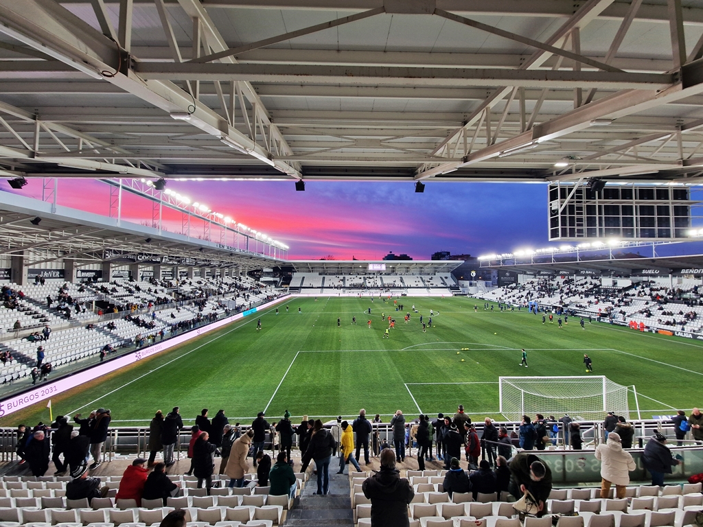 Groundhopping: Burgos CF vs. SD Eibar