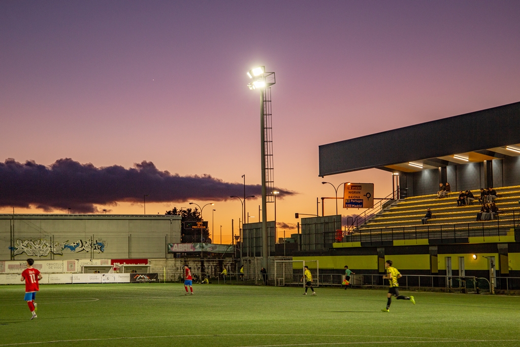 Groundhopping: Club Rápido de Bouzas vs. UD Ourense B
