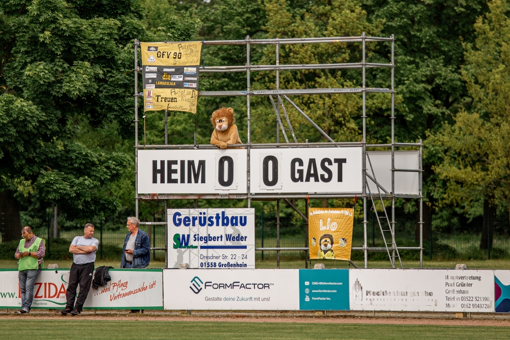 Groundhopping: Großenhainer FV vs. SV Lindenau