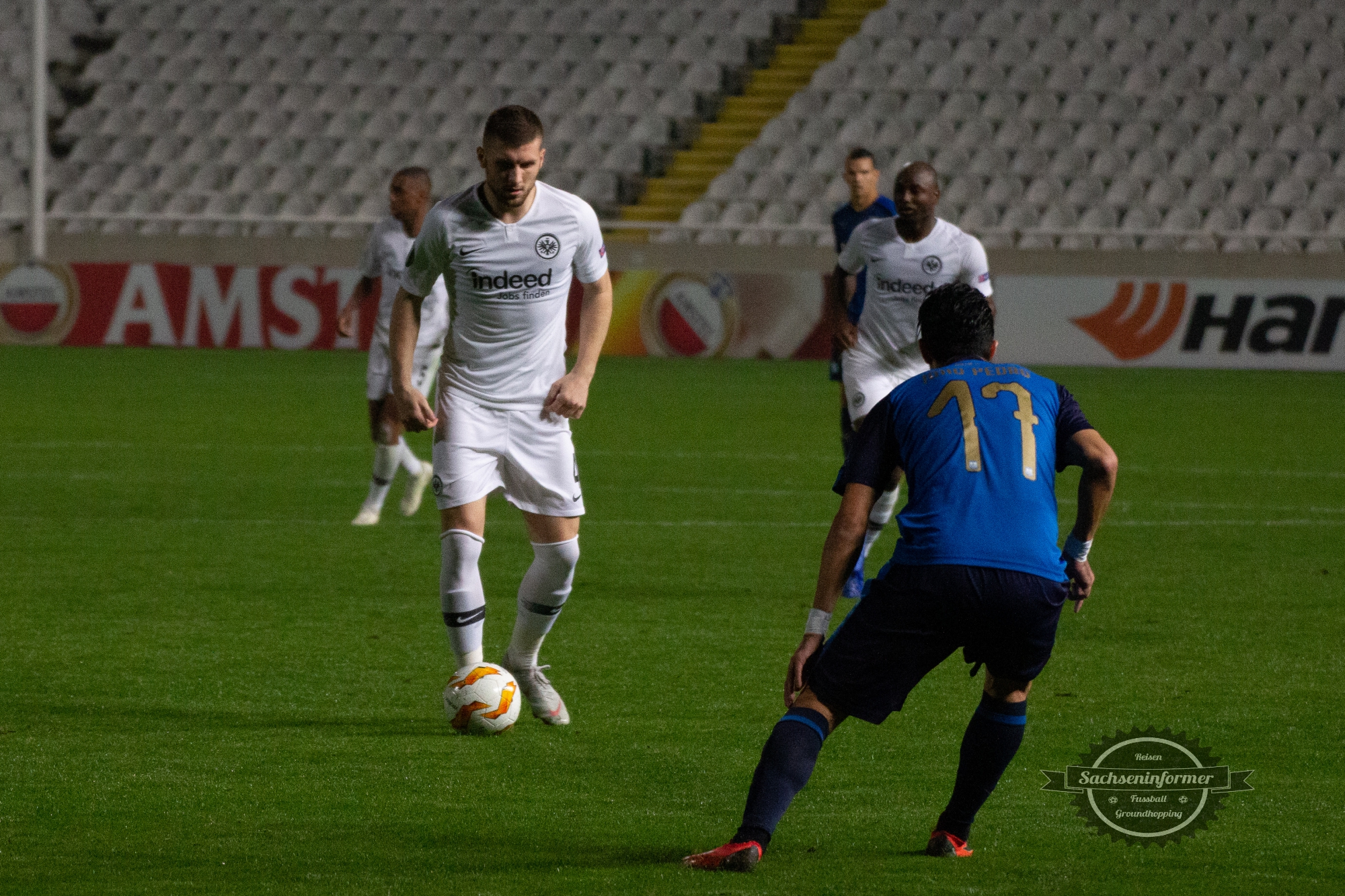 Apollon Limassol vs SG Eintracht Frankfurt - GSP Stadium