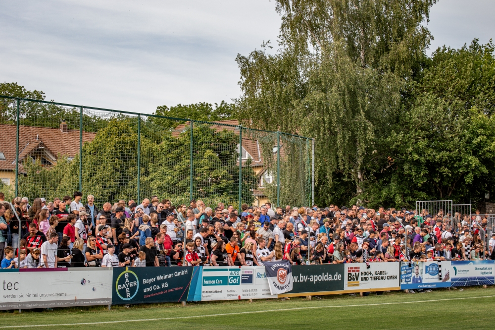 Groundhopping: SC 1903 Weimar vs. Eintracht Frankfurt