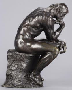 Le penseur, Auguste Rodin