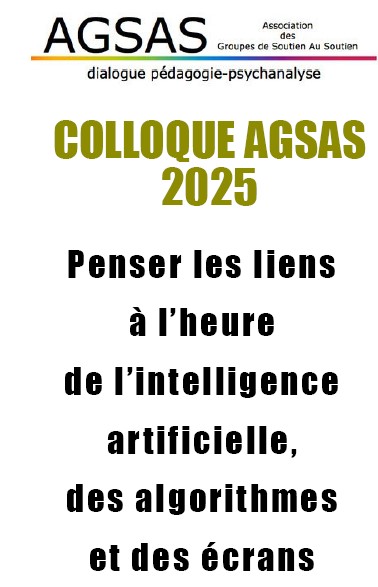 Colloque AGSAS 2025