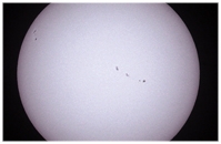 Sonnenflecken