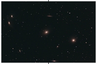 Markarjansche Kette, Virgo-Galaxienhaufen, M84, M86