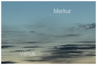 Venus bei Merkur