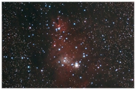 NGC 2264, Weihnachtsbaumhaufen, Konusnebel