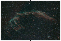 NGC 6992/95, Cirrusnebel, Knochenhand