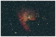 NGC 281, Pac Man Nebel