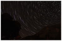 Startrails, Ramsau am Dachstein