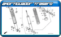 Amortiguador trasero