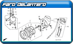 faro delantero