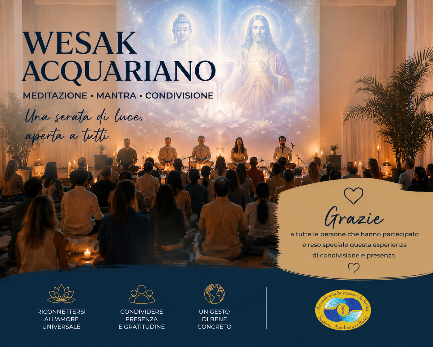 Wesak Acquariano a Bassano: una serata di meditazione, mantra e condivisione