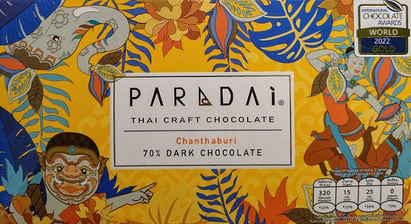 Paradai - Thailand Chanthaburi 70% - Weltklasse-Schokolade
