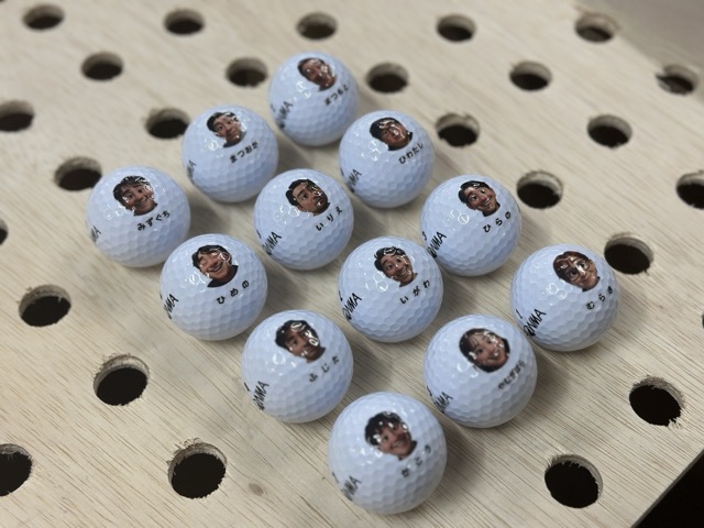 ゴルフボール印刷⛳️
