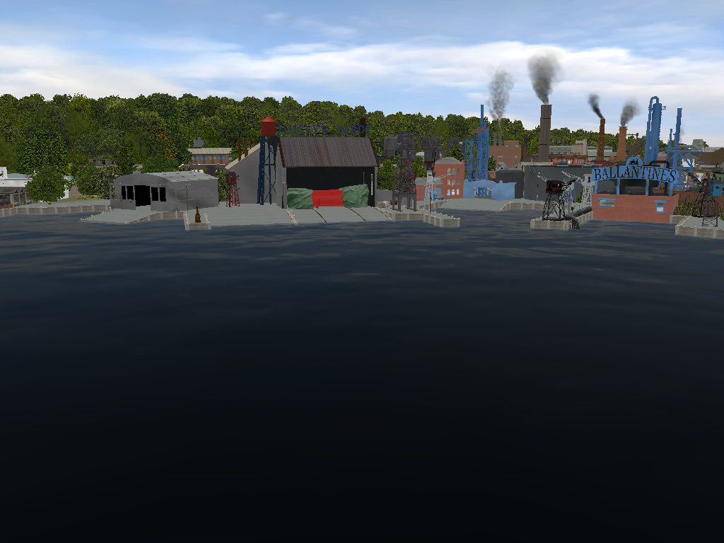 THE SEAPLANE HANGER & LUCKY'S YARD