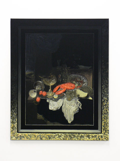 BERND IKEMANN       «hummer», 2008, Öl/Leinwand, 160 x 130 cm