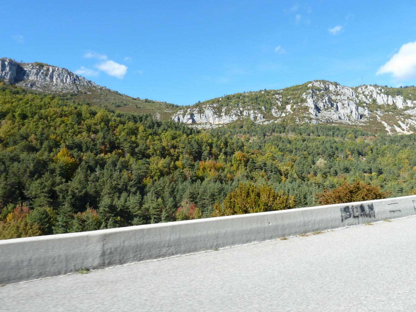 montée au col de la Sine