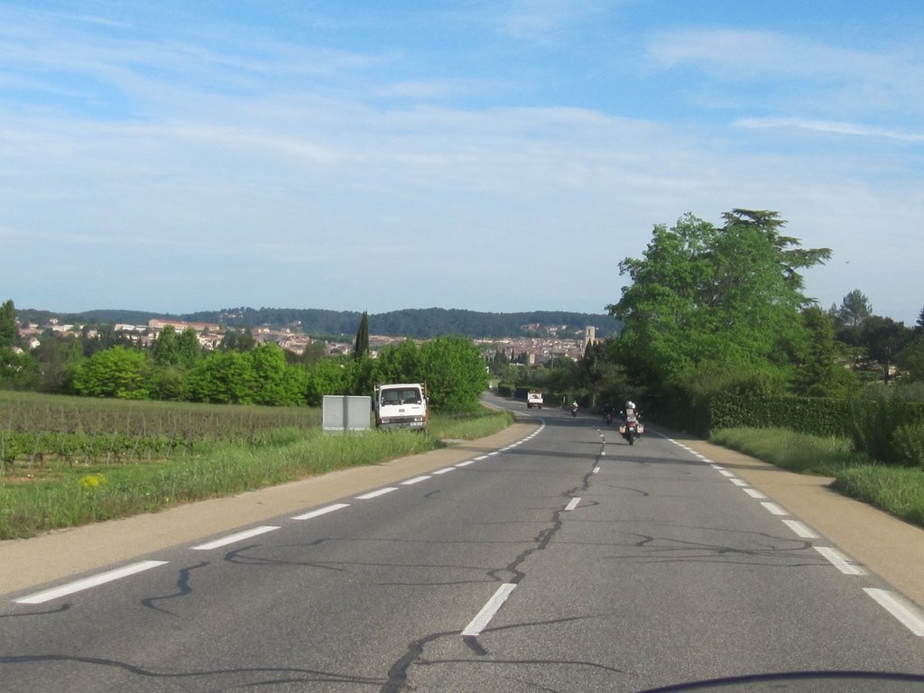 arrivée à Lorgues