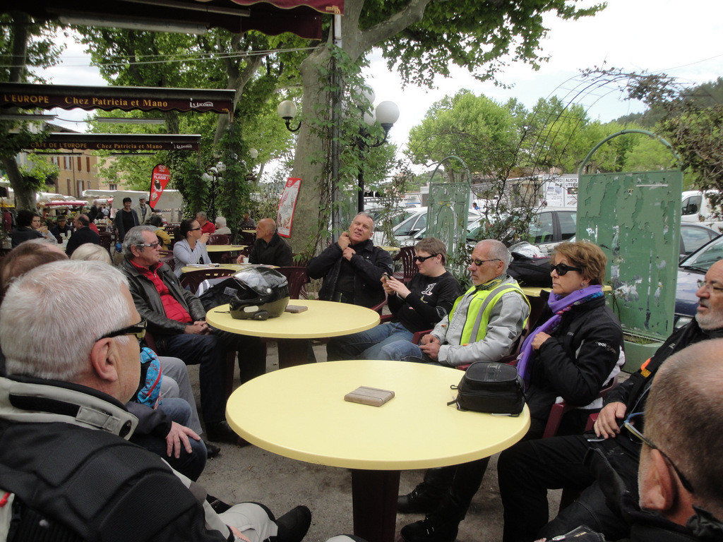 pause café à Barjols