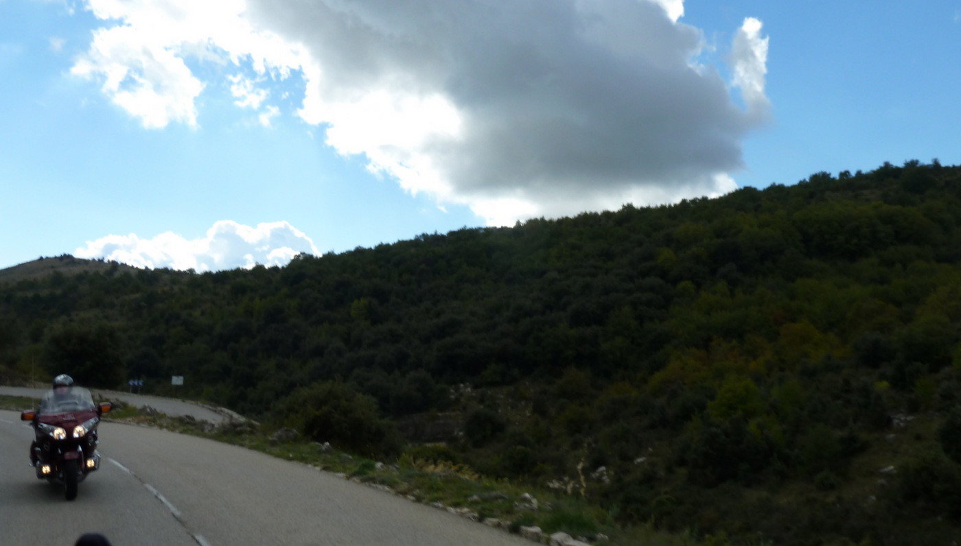 montée au col de Vence