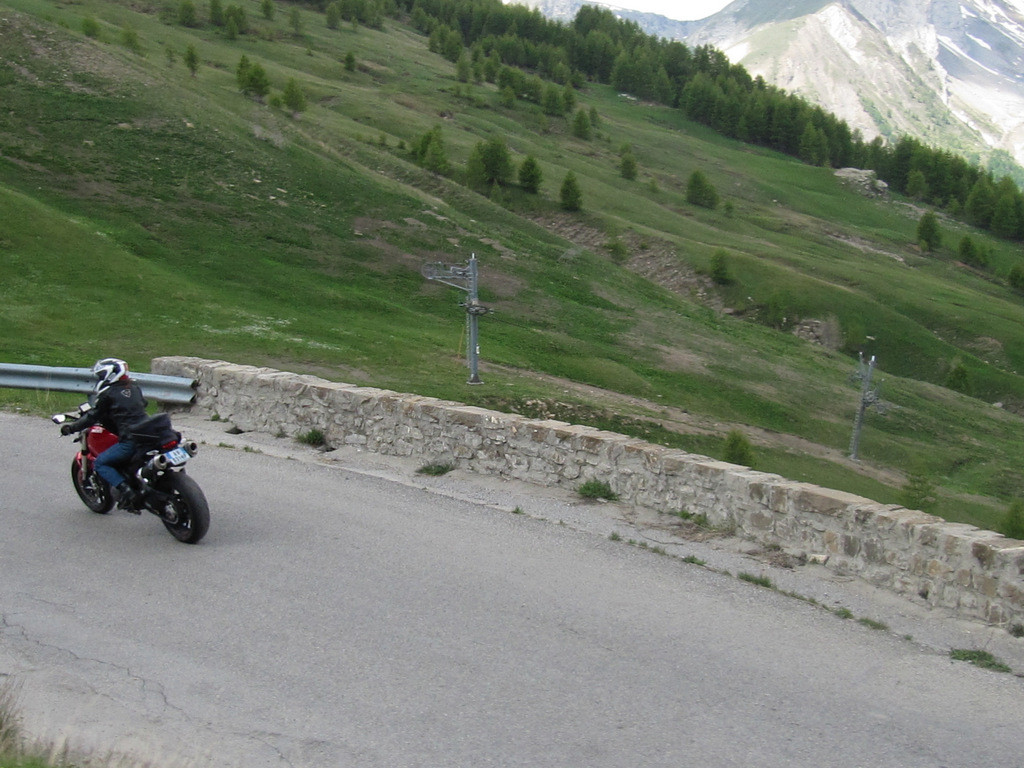 montée au col d'Allos (Elisabetta)