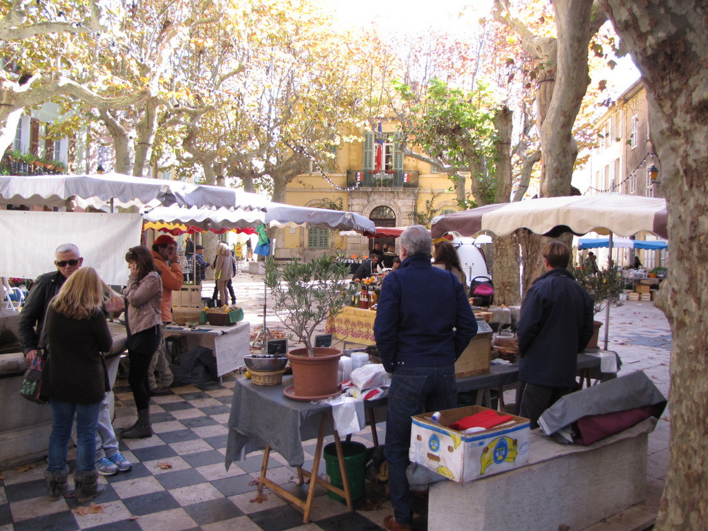 la place de la mairie