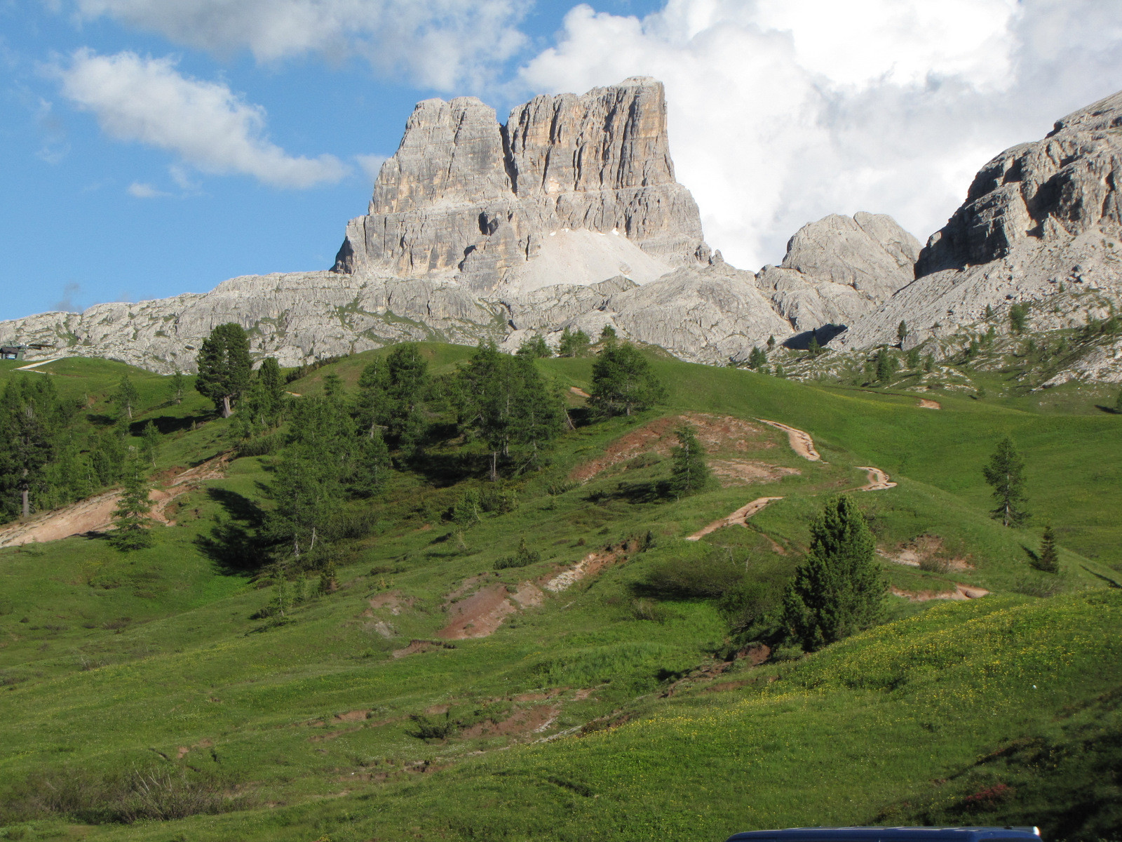 vue du passo Falzarego