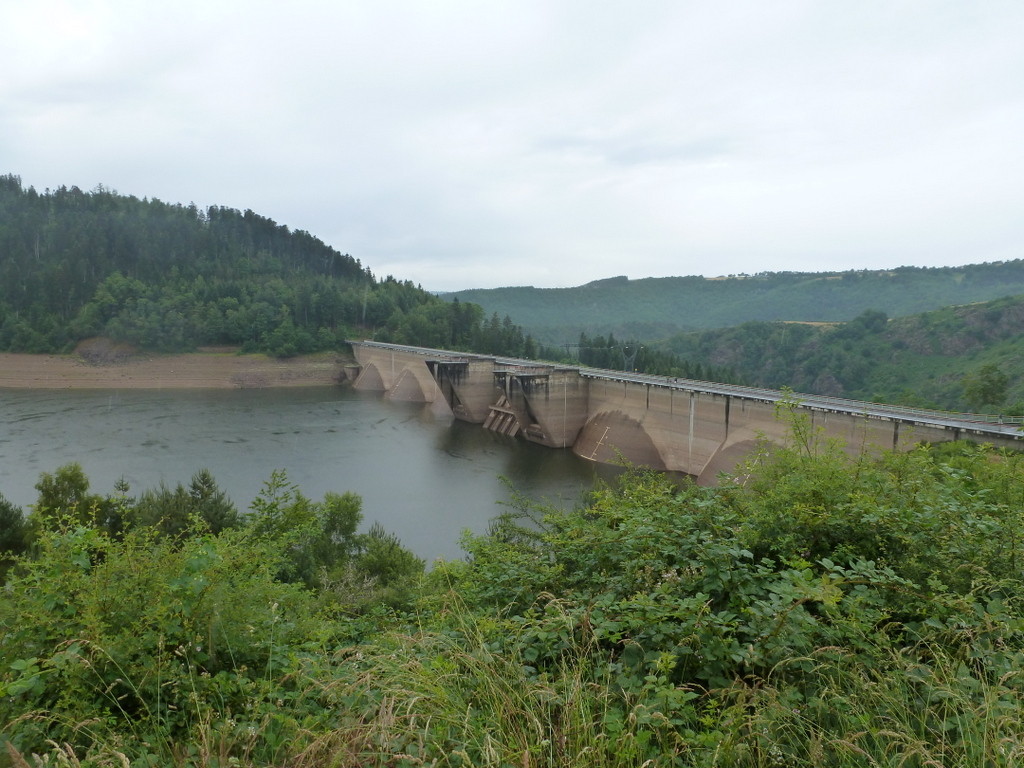 barage de Grandval sur la Truyère