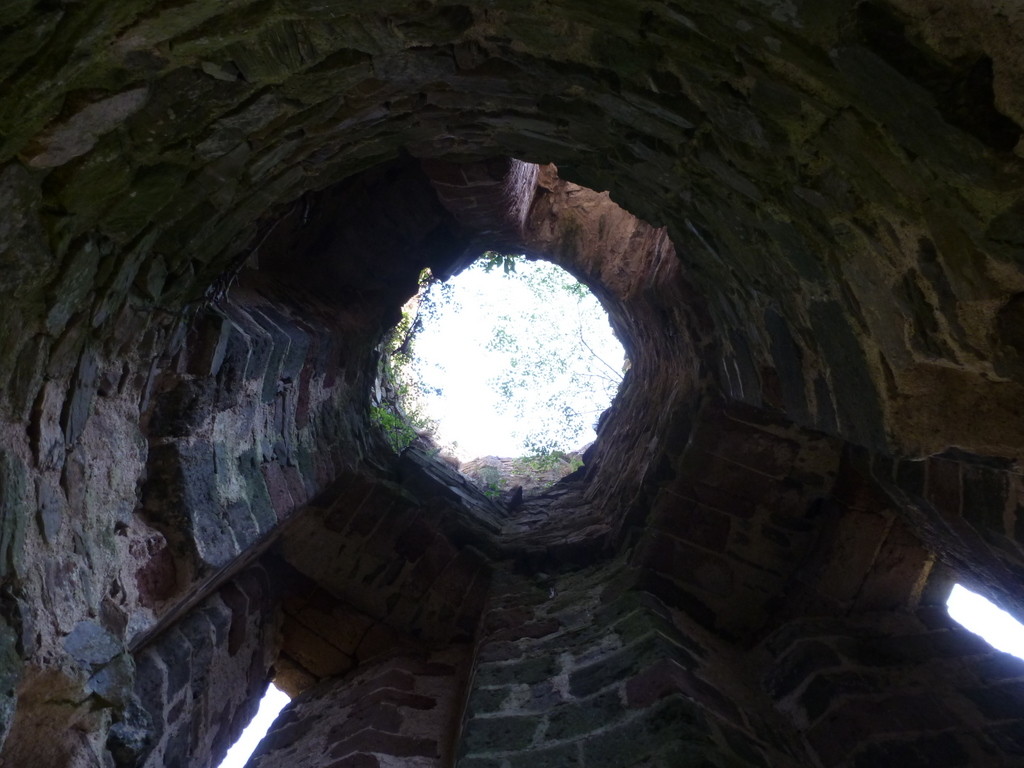 intérieur du château d'Alleuze