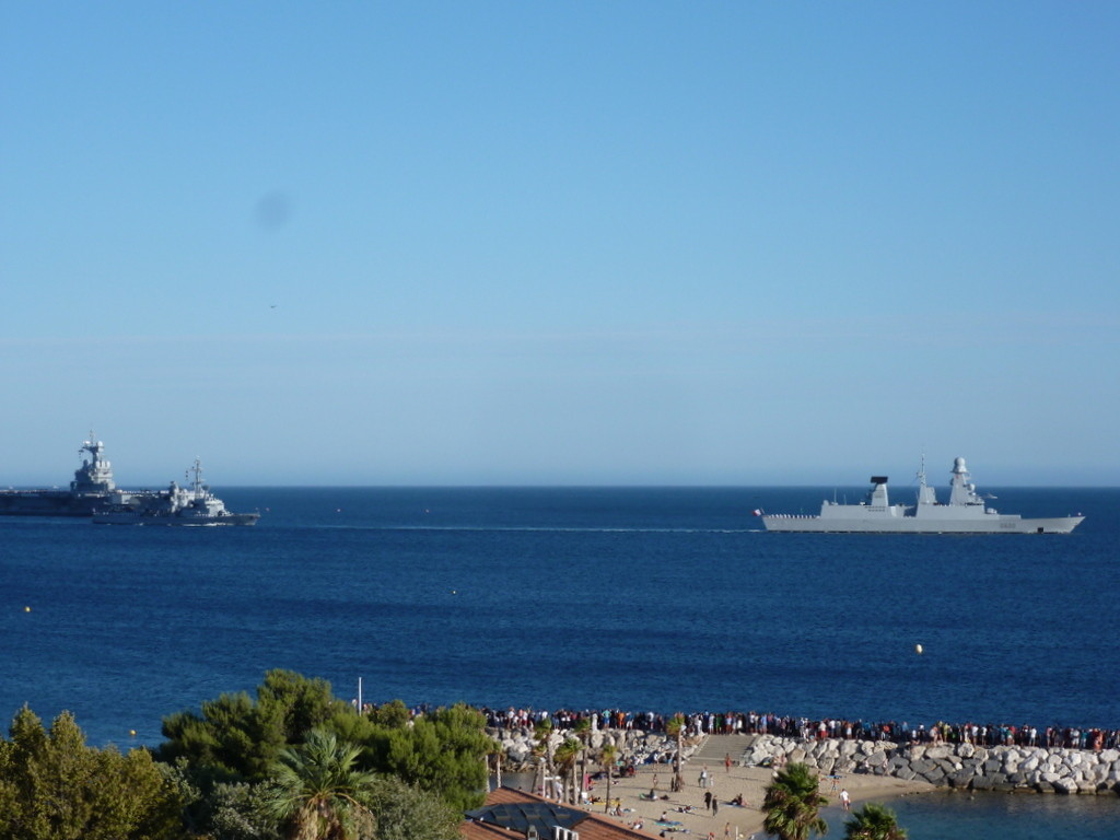 Forbin, Jean Bart et Charles de Gaulle