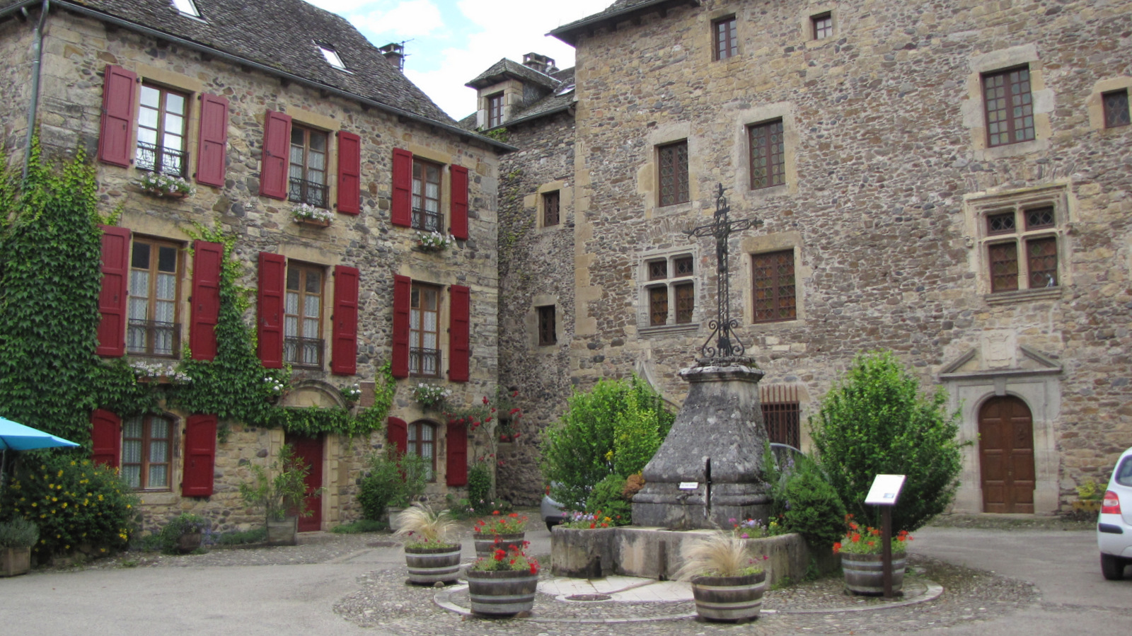 visite de Ste Eulalie d'Olt