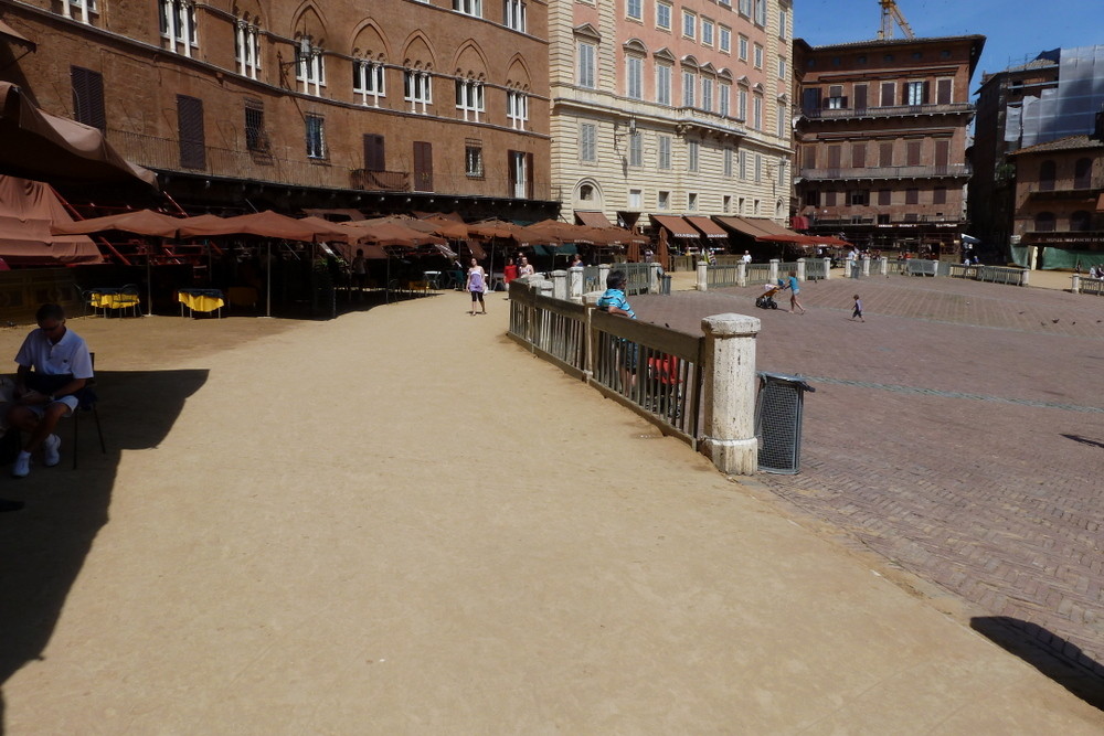 Sienne - la piazza del Campo