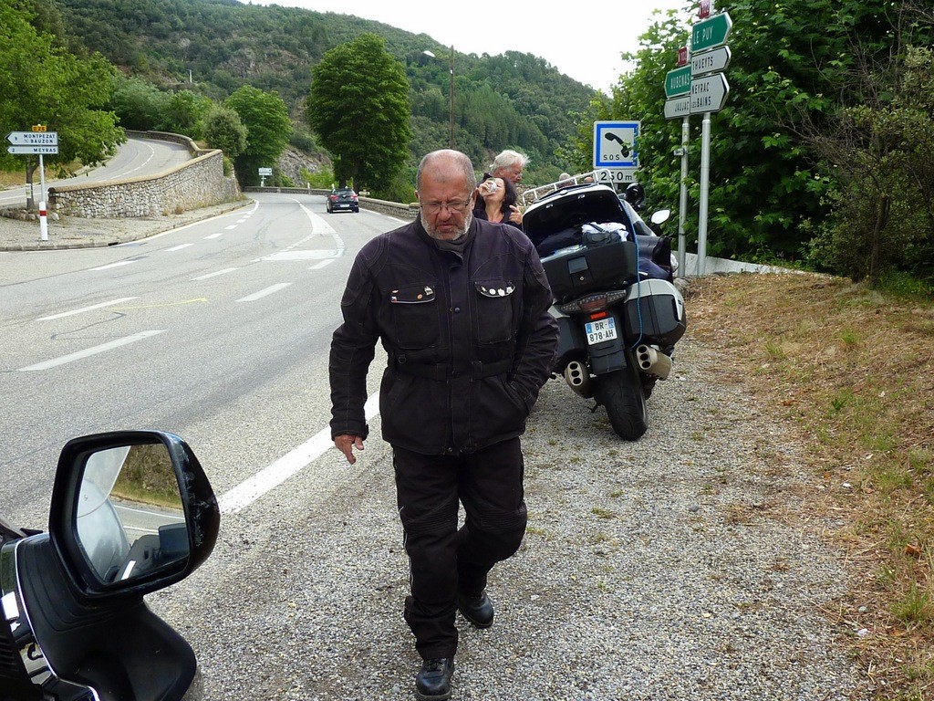 arrêt pique-nique dans la vallée de l'Ardèche