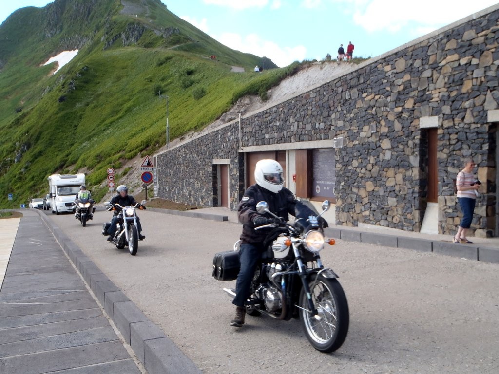 arrivée du groupe 2 au col du Pas de Peyrol