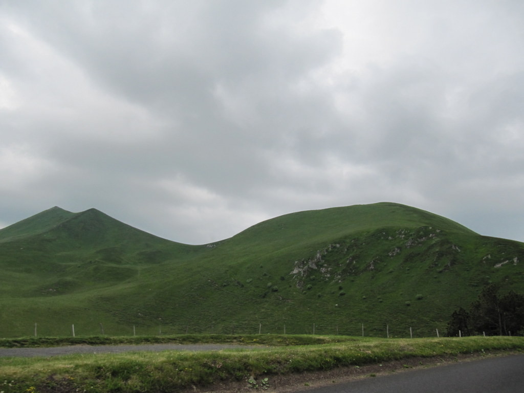 en allant vers le Mont Dore