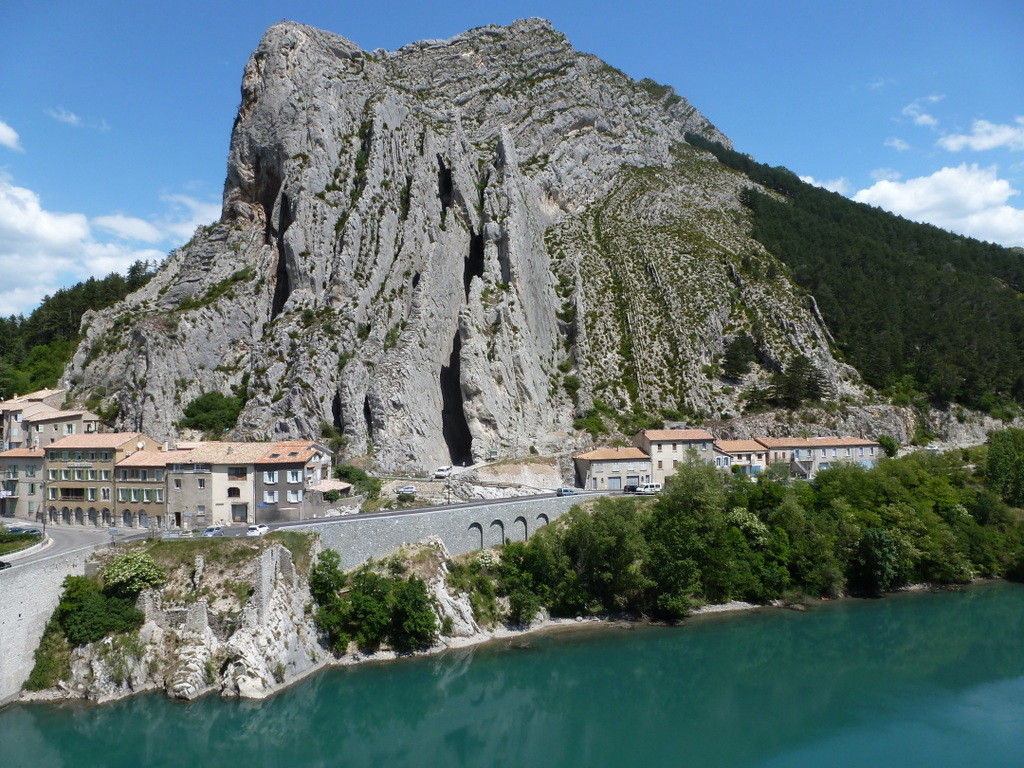 rocher de Sisteron sur ...