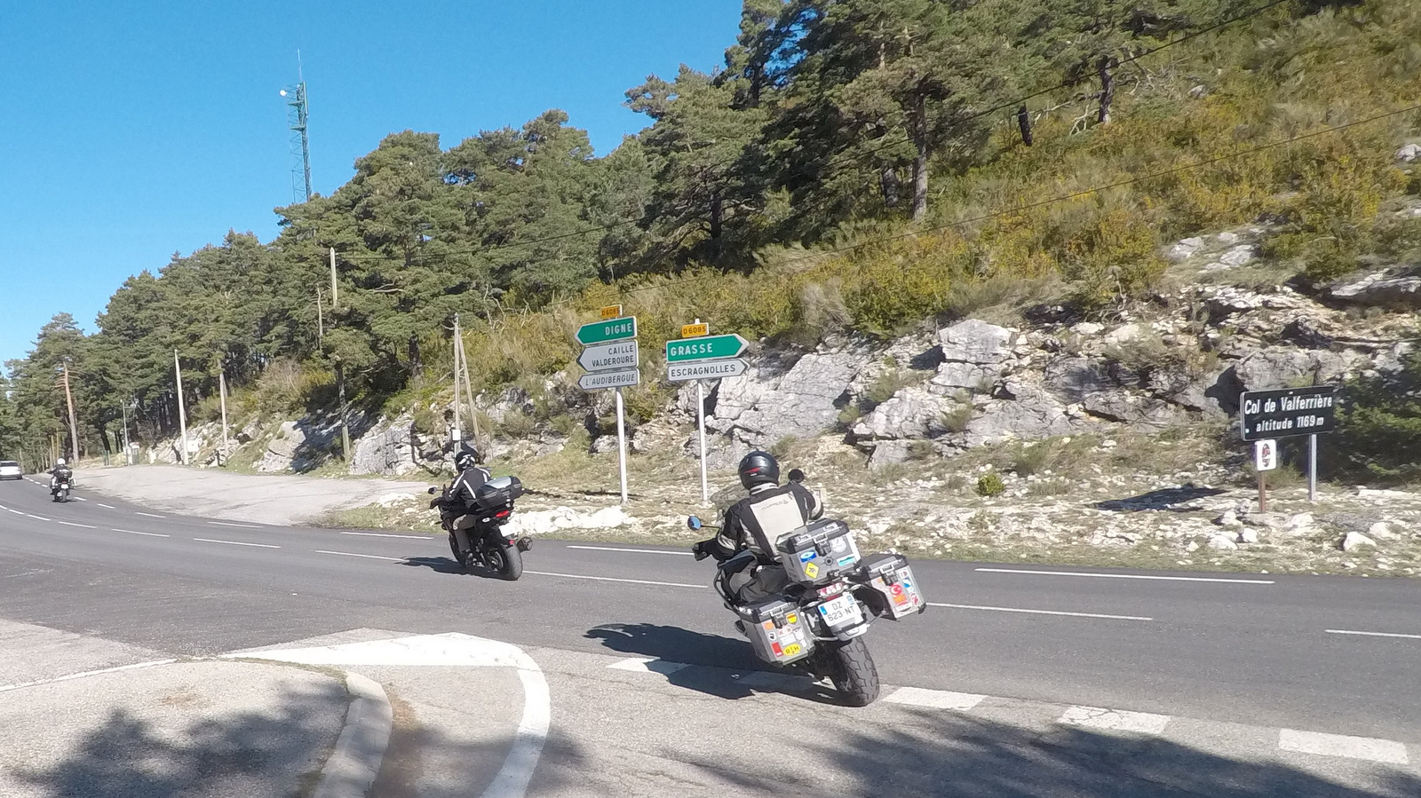 route Napoléon au col de Valferrière