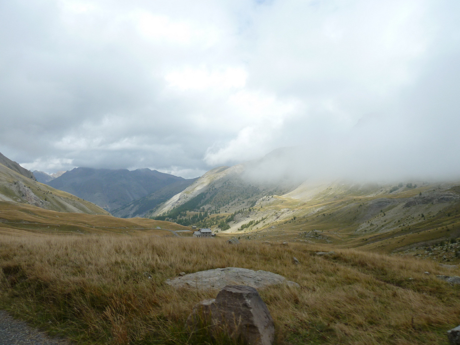 vue du col de la Cayolle